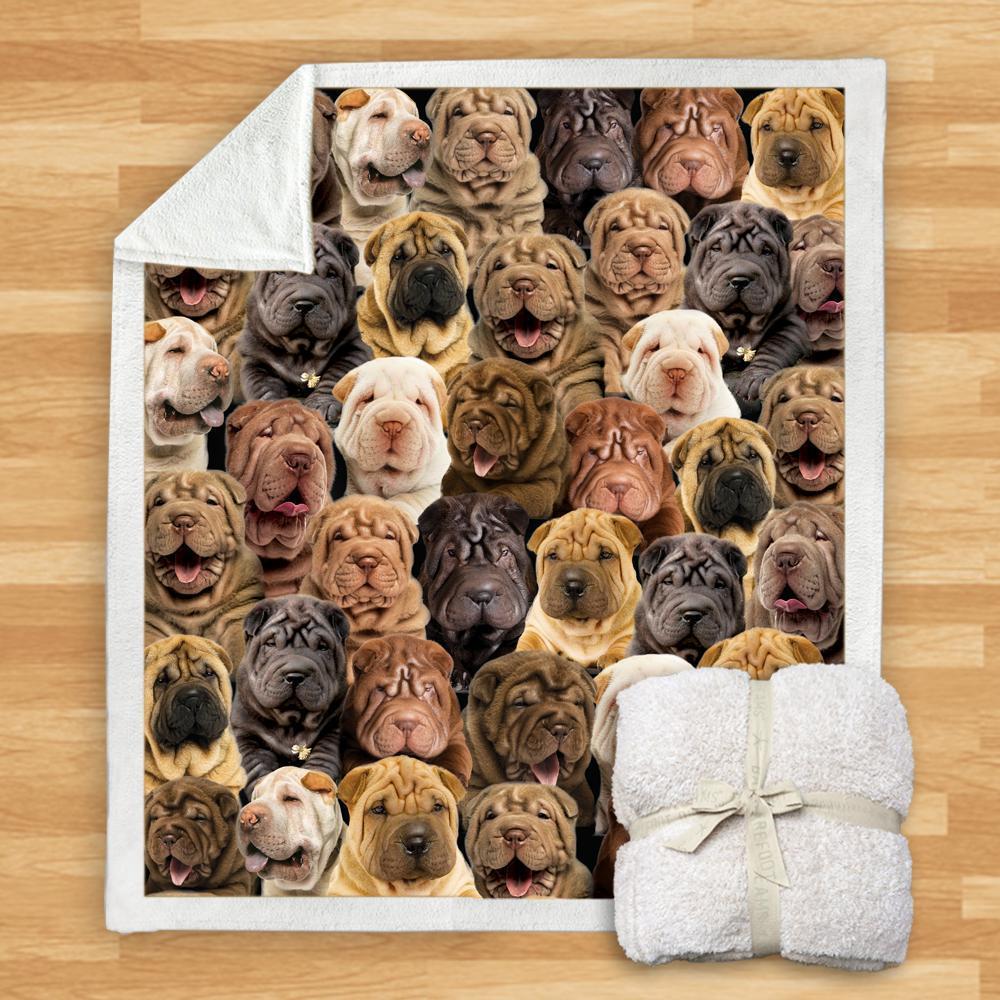Pet Printed Flannel Blanket