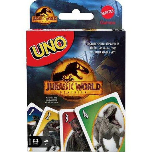 UNO Jurassic World: Dominion Card Game for Kids & Family