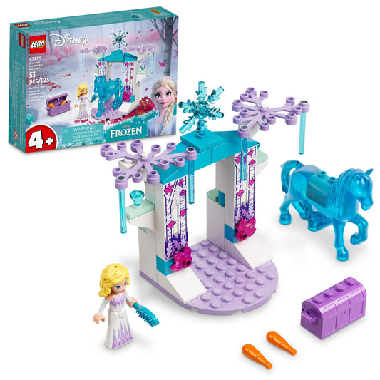 LEGO Disney Princess Frozen Elsa and The Nokk’s Ice Stable Building Toy 43209