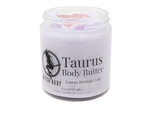Taurus Birthday Cake Body Butter
