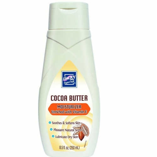 Lucky Super Soft Cocoa Butter Lotion, 8.5 Ounce