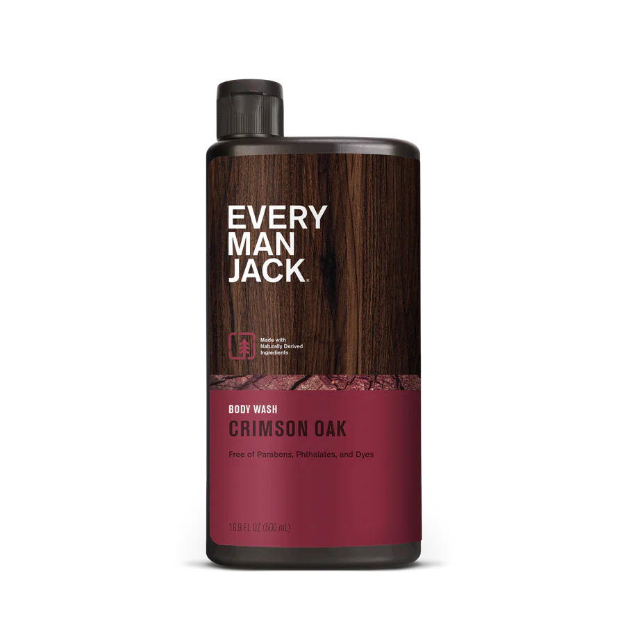 Every Man Jack - Body Wash - Crimson Oak, 500 mL