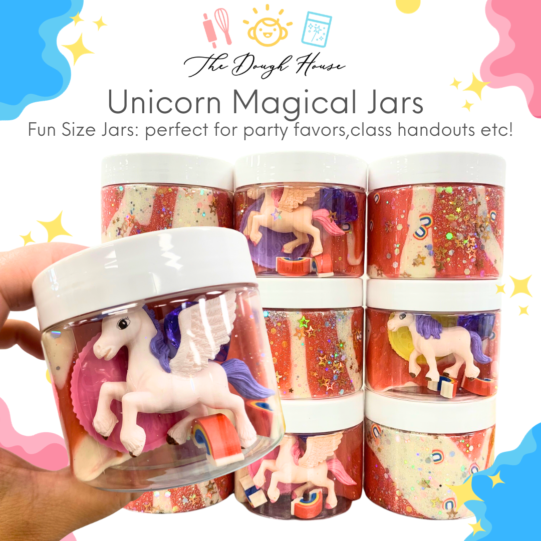 The Dough House - Fun Size Unicorn Magical Jars