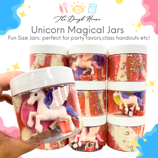 The Dough House - Fun Size Unicorn Magical Jars
