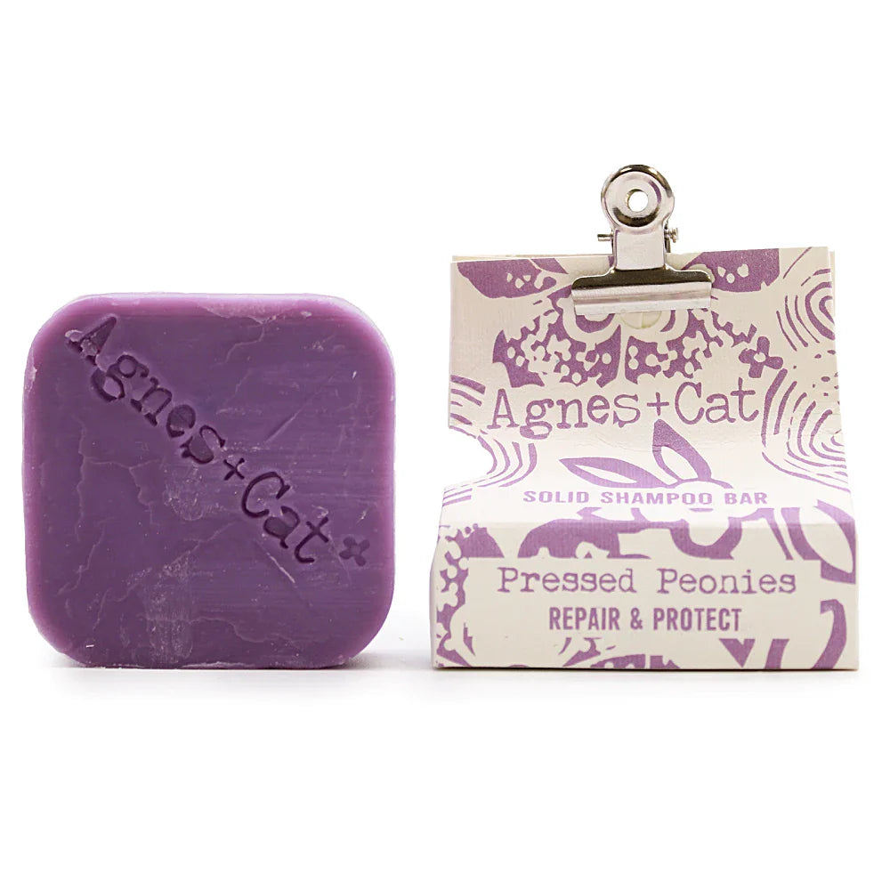 Agnes + Cat Peonies Solid Shampoo