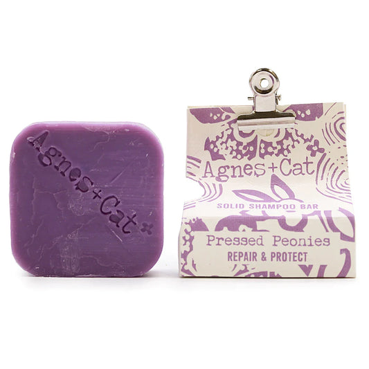 Agnes + Cat Peonies Solid Shampoo