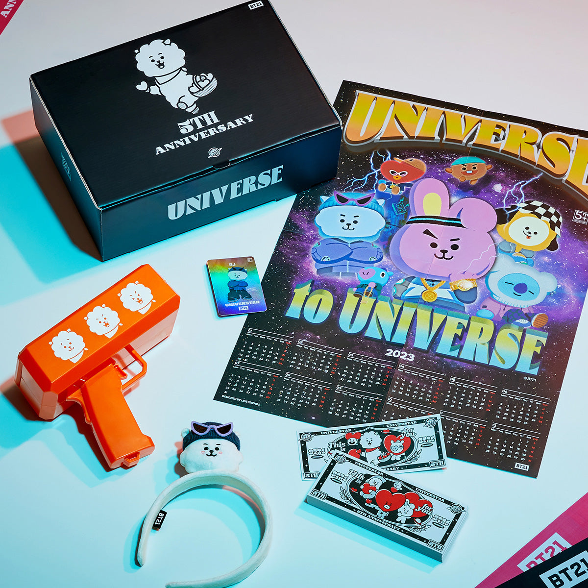BT21 RJ 5th Anniversary Season's Greetings Package