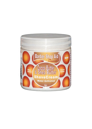 Barber Shop Aid Cocoa Butter & Shea Butter Shave Cream 4oz