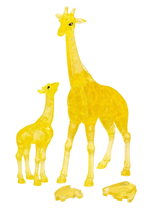 Beverly Crystal 3D Puzzle 486497 Giraffe 3D Plastic Animal Puzzle Block Toys