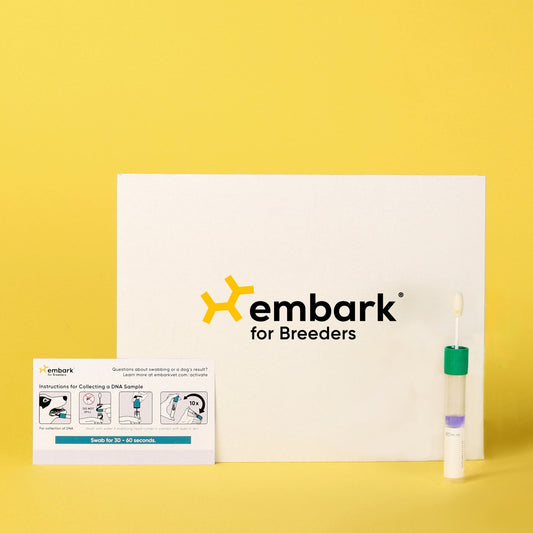 Embark for Breeders dog DNA test kits
