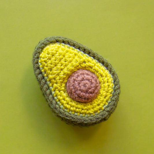 Knitted Avocado