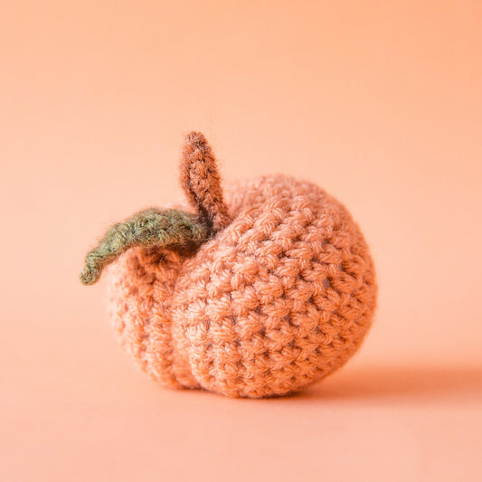 Knitted Peach