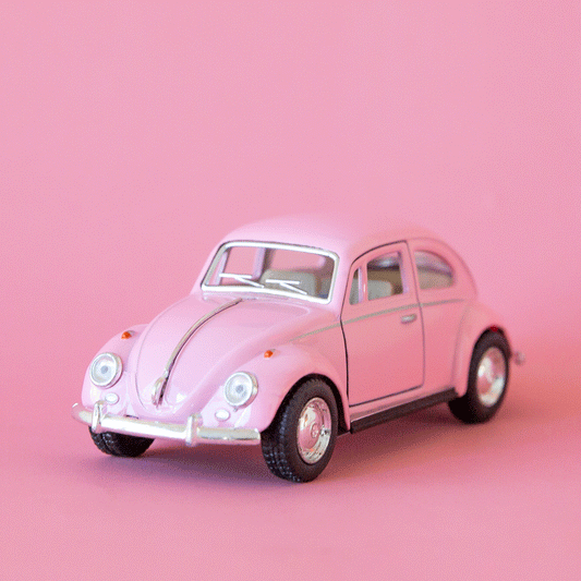 1967 VW Beetle | Pastel Pink