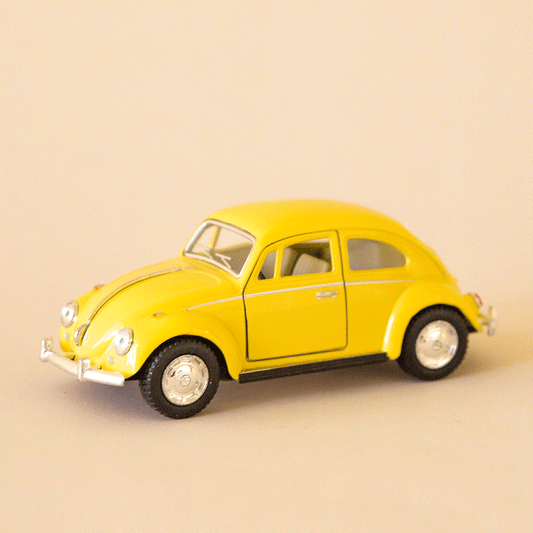 1967 VW Beetle | Pastel Light Yellow