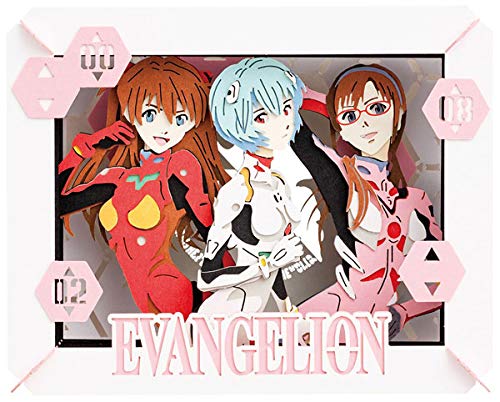 ENSKY Paper Theater Pt-155 Evangelion Rei, Asuka, Mari