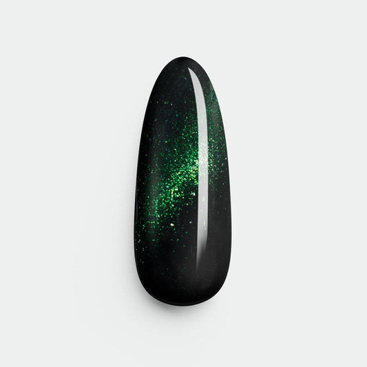 Gelous Fantasy Green Fairy gel nail polish swatch - photographed in New Zealand