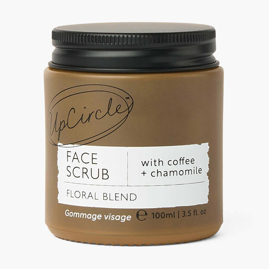 Coffee Face Scrub – Floral Blend for Sensitive Skin