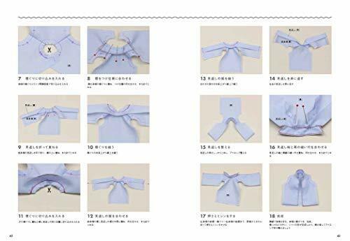 Graphic Doll Clothes Made By Combining Book