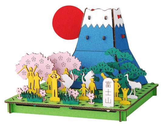 HACOMO Pusupusu Paper Craft Mt.Fuji