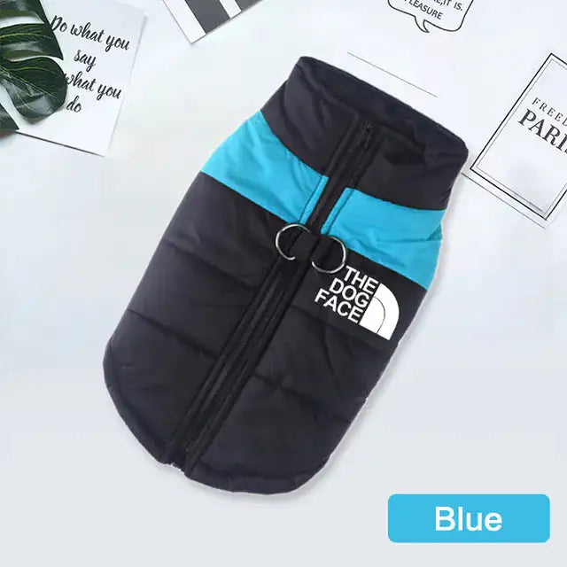 Arctic Paws Waterproof Winter Dog Vest Blue 4XL
