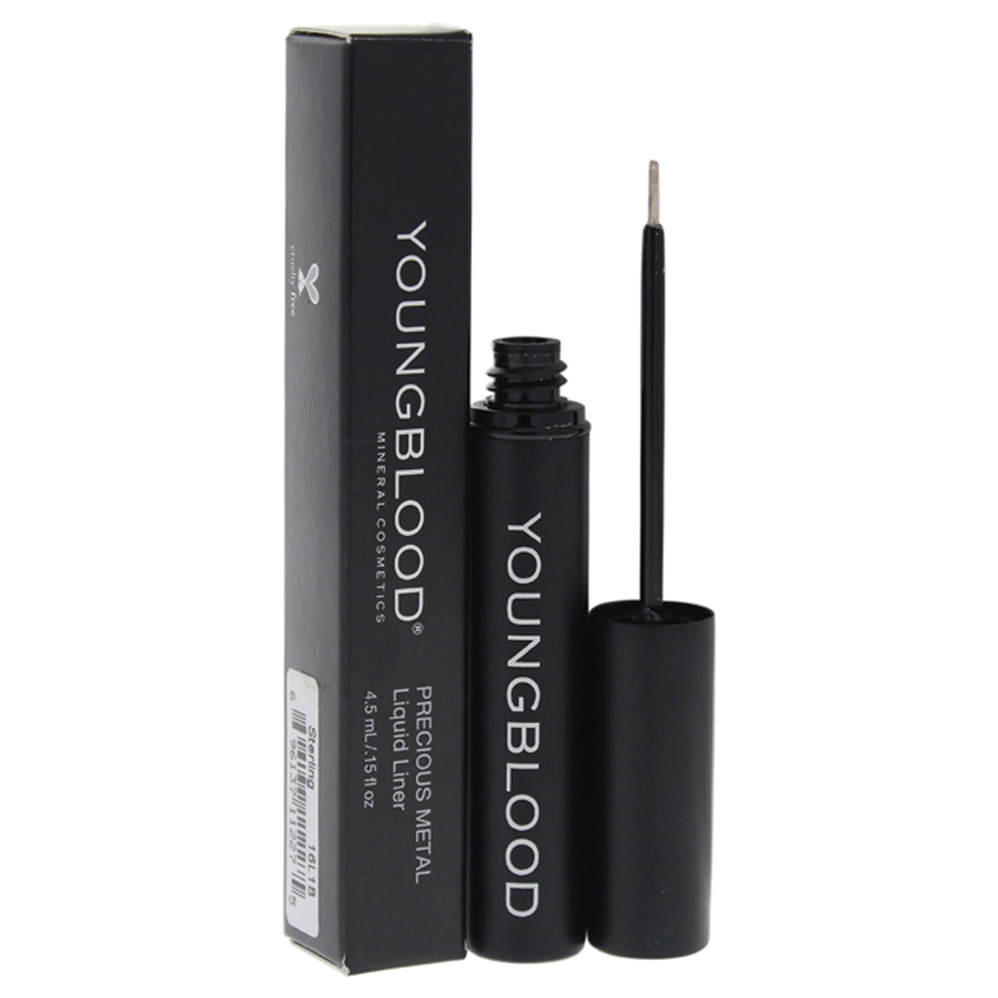 Precious Metal Liquid Liner - Sterling by Youngblood for Women 0.15 oz Eyeliner
