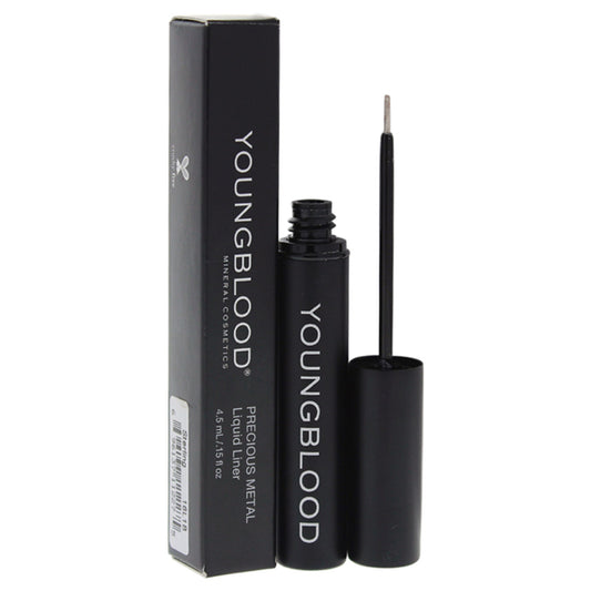 Precious Metal Liquid Liner - Sterling by Youngblood for Women 0.15 oz Eyeliner