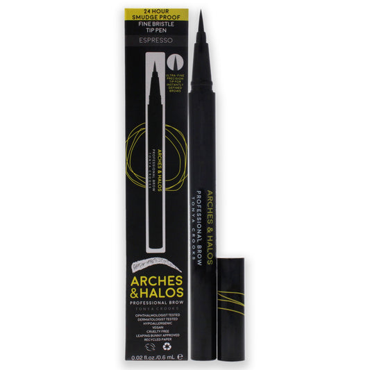 Fine Bristle Tip Pen - Espresso