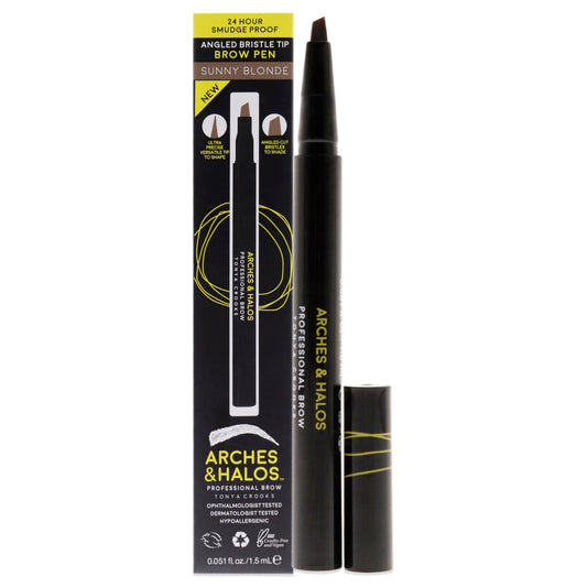 Angled Bristle Tip Waterproof Brow Pen - Sunny Blonde