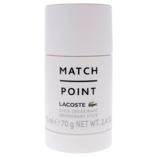 Match Point by Lacoste for Men - 2.4 oz Deodorant Stick