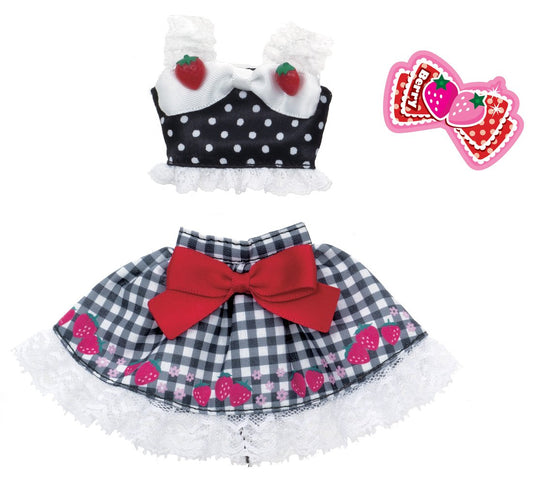 TAKARA TOMY Licca Doll Dress Set Cherry Berry Doll Not Included  806820