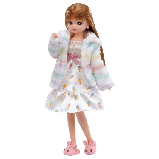 TAKARA TOMY - Licca Doll Fluffy Room Wear Outfit <<Doll Not Included>>