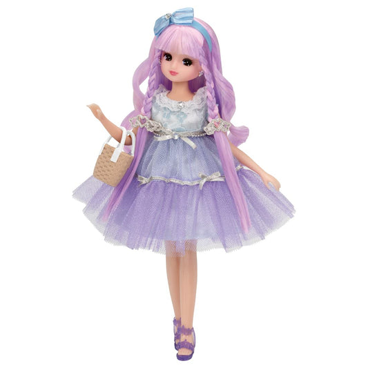 TAKARA TOMY Licca Doll #Niji Kyun Curl Dress Set Icy Coordination