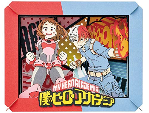 ENSKY Paper Theater Pt-161 My Hero Academia Ochaco Uraraka And Shoto Todoroki