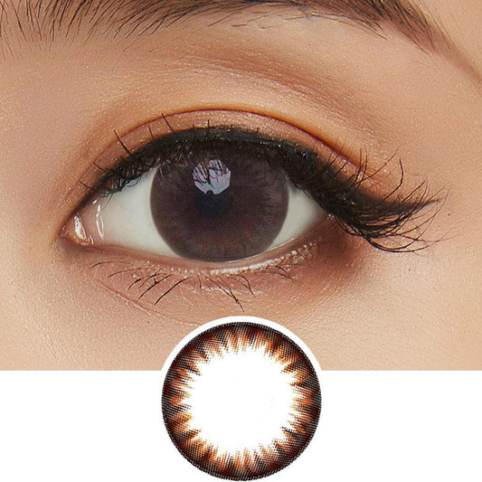 NEO Weekly Natural Dali Brown (12pk) (KR) Colored Contacts Circle Lenses - EyeCandys