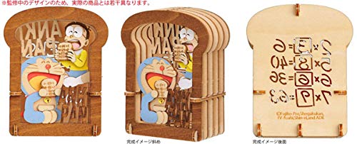 ENSKY Paper Theater Pt-W10 Wood Style Doraemon Memory Bread