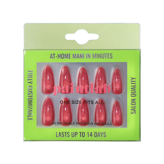 Red Rose Press-on Nails