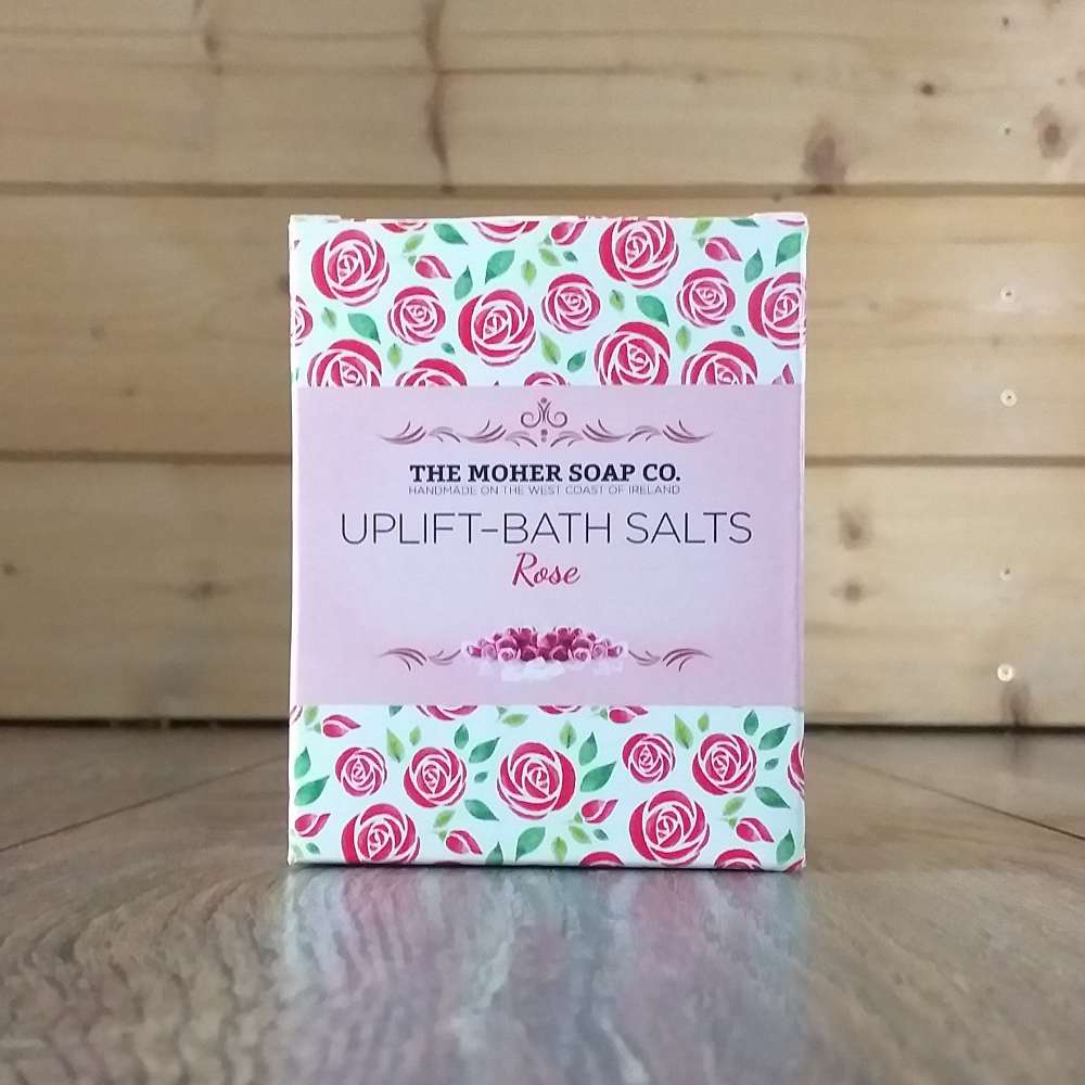 Rose UPLIFT Bath Salts Jar