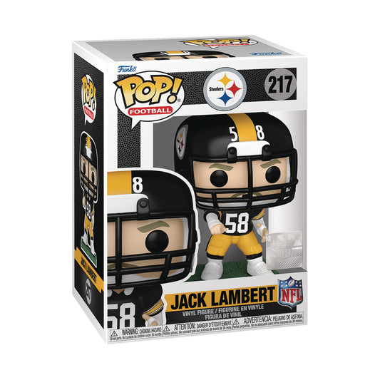 Pop Nfl Legends Steelers Jack Lambert Vinyl Figure