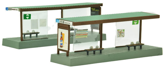 TOMYTEC  Komono 122-2 Bus Stop C2 N Scale