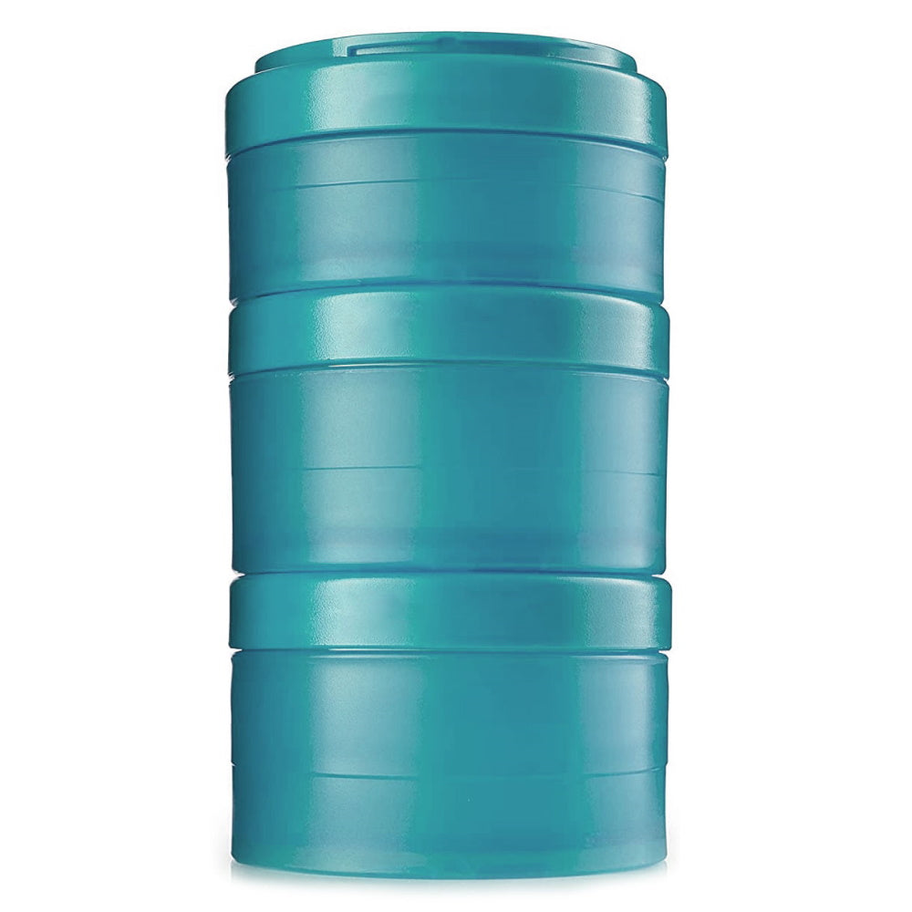Twist and Lock Protein Pill Supplements Storage Jars