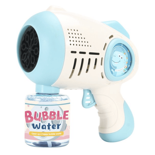 Fully Automatic 8 Holes  Bubble Machine/Gun - Blue
