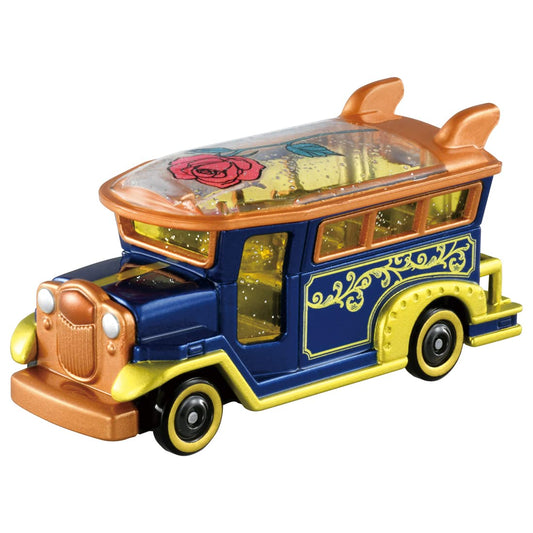 Takara Tomy Dm-11 Tomica Disney Motors Jamboree Cruiser Beauty And The Beast Disney Toy