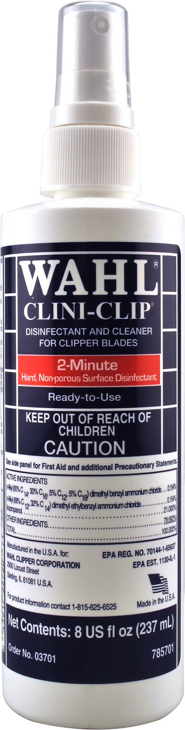 Wahl Clini-Clip Clipper Blade Disinfectant & Cleaner 8oz
