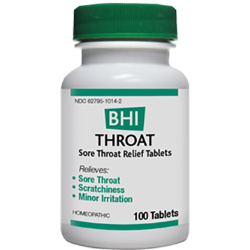 BHI Throat 100 tabs