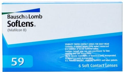 Bausch and Lomb SofLens 59 Contact Lenses 6 Pack