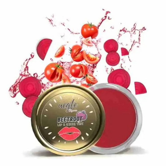 Aegte Organics Beetroot Lip and Cheek Tint Balm - 15gms