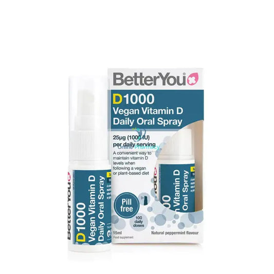 Better You D1000 Vegan Vitamin D Daily Oral Spray