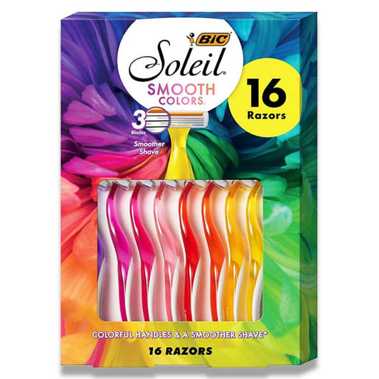 BIC -  Soleil Color Collection Women's Razors - 16 Ct