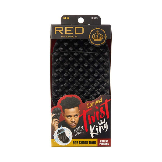 Red Premium By Kiss Curved Twist King for Short Hair