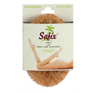 Safix Biodegradable Foot & Body Scrub Pad x 5 packs